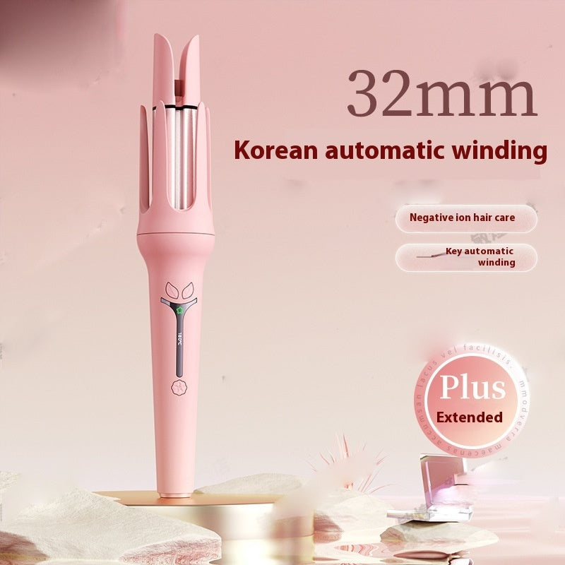 32mm Automatic Hair Curler – Anion Anti-Damage Curling Iron with Intelligent Power Off