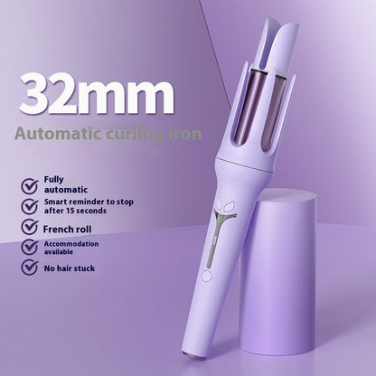 32mm Automatic Hair Curler – Anion Anti-Damage Curling Iron with Intelligent Power Off