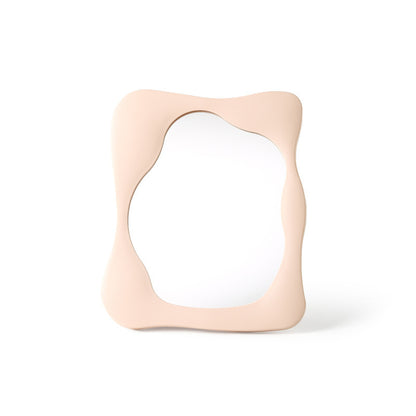 Simple Special-Shaped Cosmetic Mirror – Desktop Makeup Mirror for Living Room, Bedroom & Bathroom