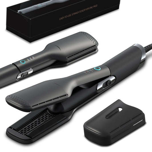 2-in-1 Hair Dryer & Straightener – Multi-functional Wet & Dry Electric Hair Styling Tool