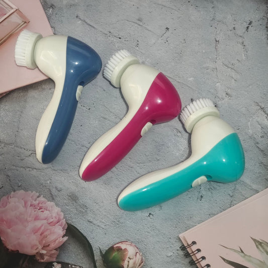 5-in-1 Electric Facial Cleansing Brush – Multifunctional Face Washing Beauty Instrument