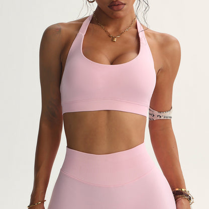Halter Backless Bra – Super Stretch Nylon Spandex Women’s Bralette