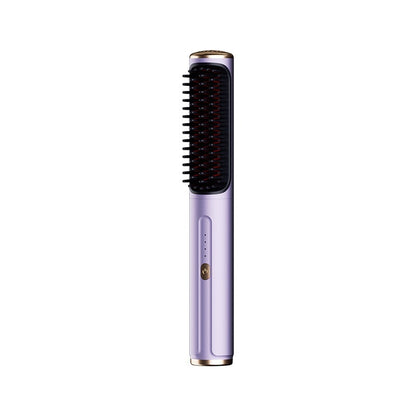 Wireless Straight Comb – Anion Portable Hair Straightener for Curling & Straightening