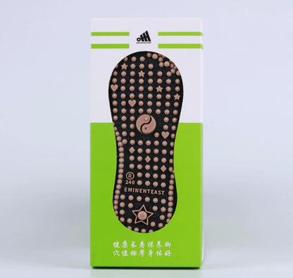 Combed Cotton Acupoint Massage Socks – Reflexology Health Care Acupressure Socks