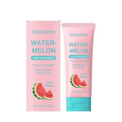 Watermelon Foam Facial Cleanser – 100g Deep Cleansing Face Wash for Acne & Oily Skin