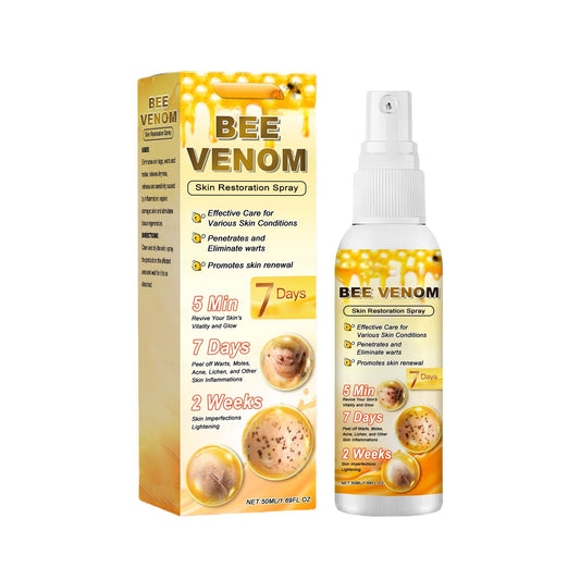 Skin Health Spray – Natural Repair & Soothing Mist with Bee Venom, Tea Tree Oil & Turmeric