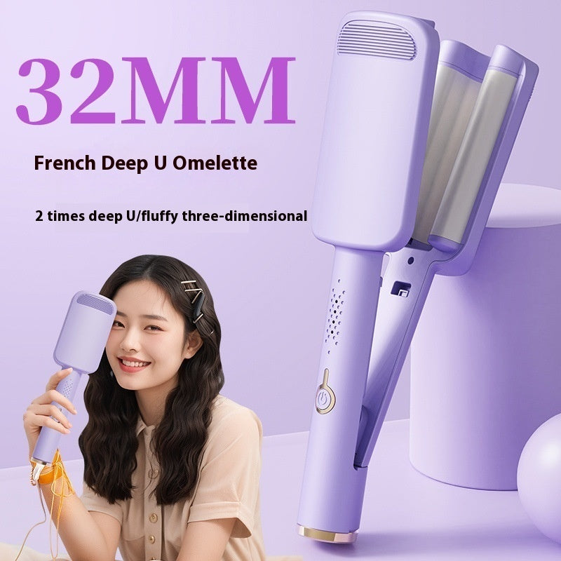 New French Egg Roll Hair Curler – Automatic Styling Iron for Big Waves Without Hair Damage