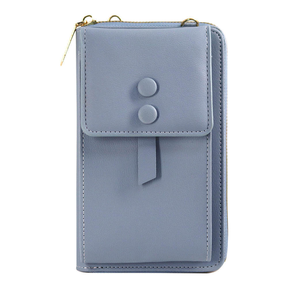 Women's Crossbody Shoulder Bag – Multi-purpose PU Leather Mobile Phone Pannier