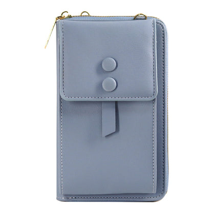 Women's Crossbody Shoulder Bag – Multi-purpose PU Leather Mobile Phone Pannier