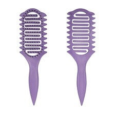 Bounce Curl Defining Styling Comb – Dry & Wet Use Hollow Massage Hair Comb