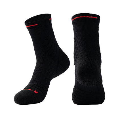 High-Top Running Sports Stockings – Compression Thigh-High & Short Tube Socks for Men & Women