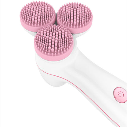 3D Smart Electric Facial Cleanser – Silicone Massage & Deep Pore Cleaning Device