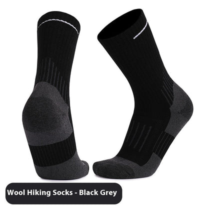 Unisex Wool Knee-High Sports Socks – Warm, Breathable & Anti-Slip Skiing Socks