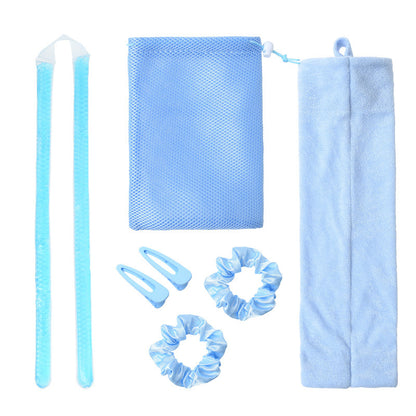 Condensate Beads Heat-Free Hair Curler 7-Piece Set – No Heat Quick Curling Kit