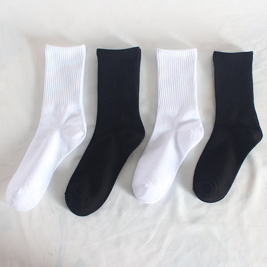 High Elastic Calf Socks – Cotton Mid-Calf Sweat Absorbing Winter Socks