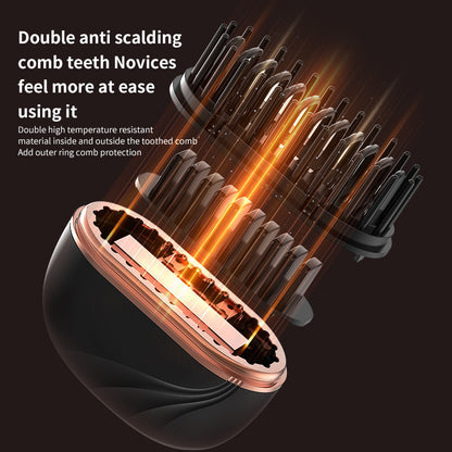 Lazy Wireless Hair Straightener & Curler Comb – Dual-Purpose Portable Styling Tool