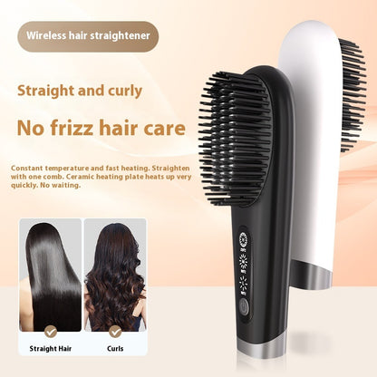 Electric Wireless Anion Portable Hair Straightener – USB Rechargeable 40W