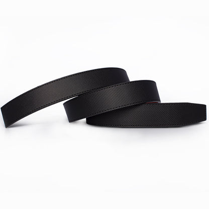 Men’s Genuine Leather Belt – Automatic Alloy Buckle Business & Casual