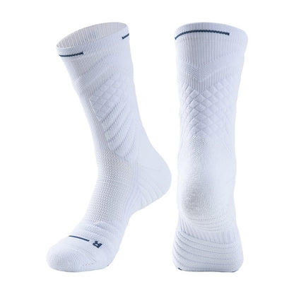 High-Top Running Sports Stockings – Compression Thigh-High & Short Tube Socks for Men & Women