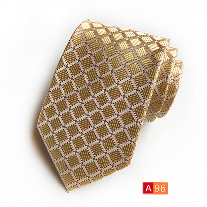 Men’s Polyester Jacquard Bow Tie – Casual & Formal Flower Pattern Arrow Style