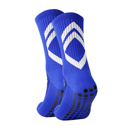 Non-Slip Football Socks – Thickened Shock-Absorbing Mid-Calf Sports Socks for Men