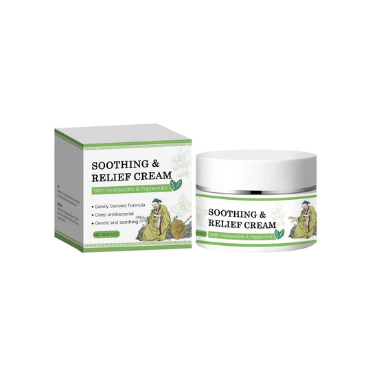 Herbal Skincare Soothing Cream – Calming & Moisturizing Formula with Natural Plant Extracts