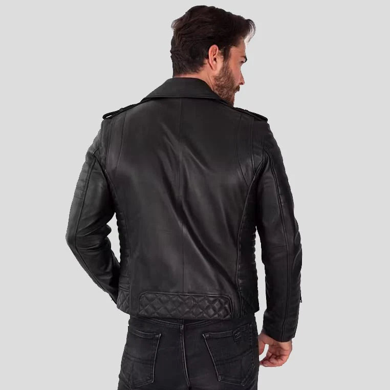 Men’s Leather Motorcycle Jacket UK