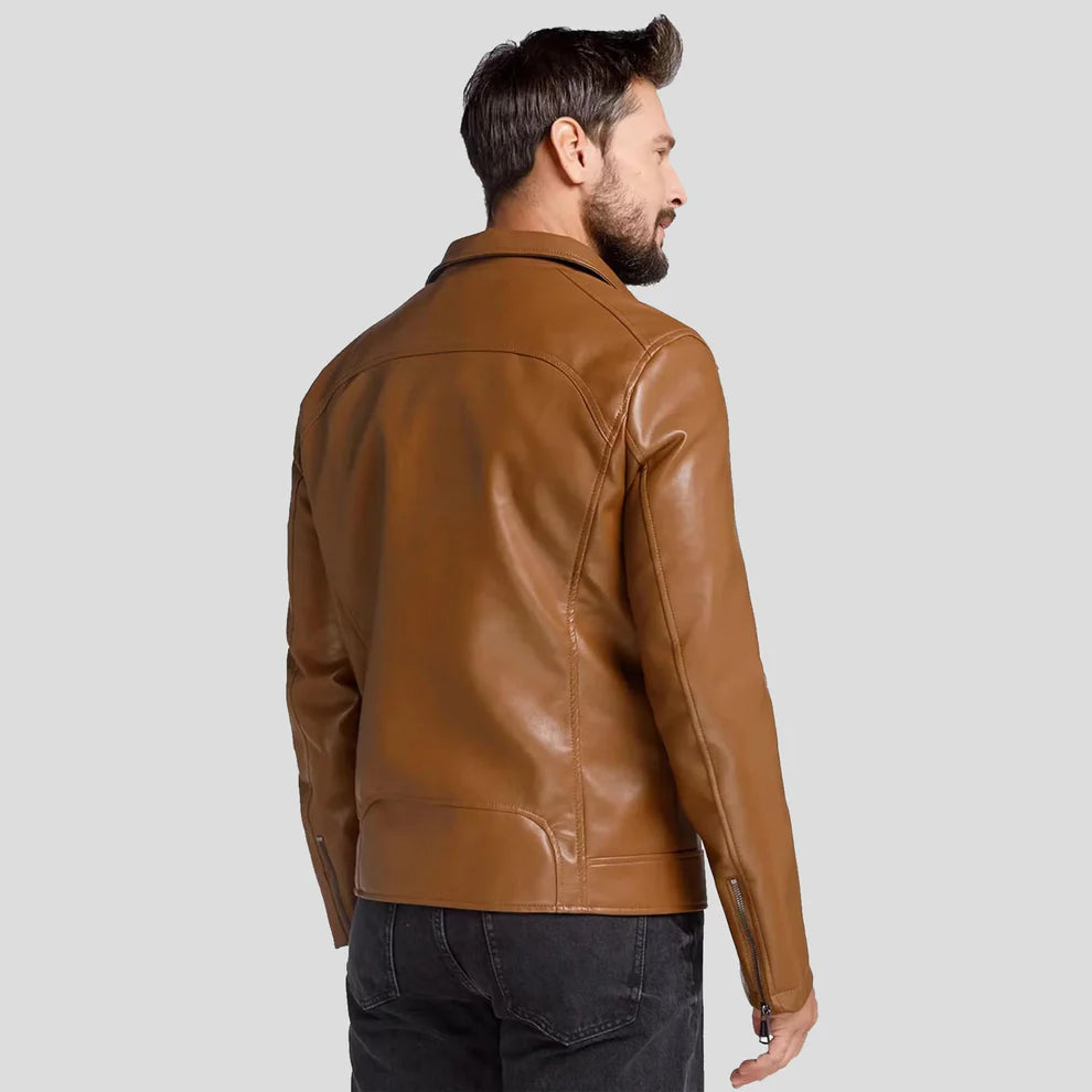 Genuine Lambskin Brown Perfecto Jacket UK